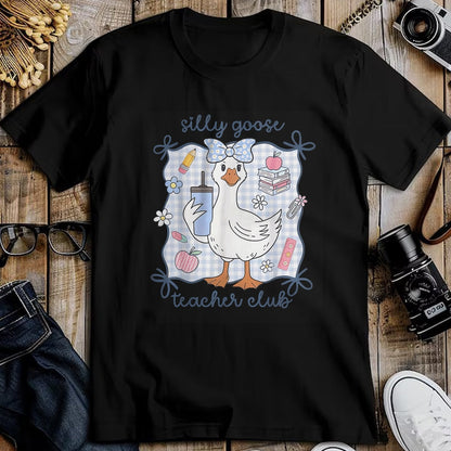 Best Teacher Shirt, Funny Teacher UnisexT-Shirt/Hoodie/Sweatshirt HLT00 - Silly Goose Teacher Club Back to School T-Shirt