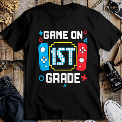 Best Student Shirt, Funny Back To School UnisexT-Shirt/Hoodie/Sweatshirt HLT00 - 1st Grade for Boys Back to School First Day of First Grade T-Shirt, Men, Black, 3X-Large