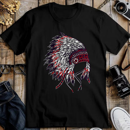 Native American T-Shirts, Vintage Native American Unisex T-Shirt/Hoodie/Sweatshirt HLT00 - Indian Headdress - Native American Roots Indigenous