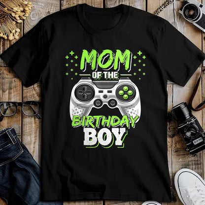 Gift for Mom Shirt, Funny Mom Unisex T-Shirt/Hoodie/Sweatshirt HLT00 - Mom of the Birthday Boy Matching Video Gamer Birthday Party T-Shirt