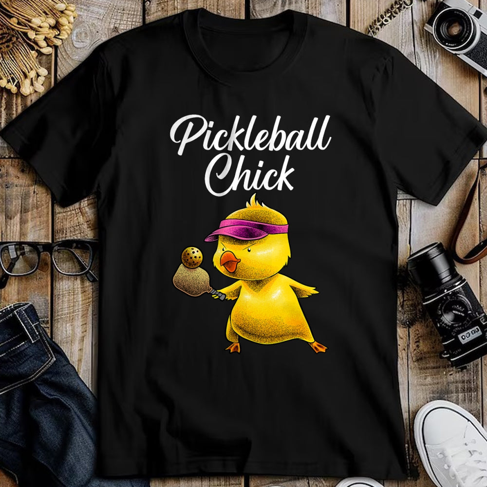 Funny Pickleball Shirt, Pickleball Lover Unisex T-Shirt/Hoodie/Sweatshirt HLT00 - Funny Pickleball Art For Women Girl Paddle Sport Chick Lover T-Shirt
