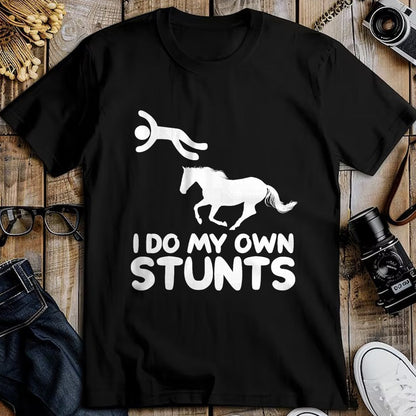 Best Horse Lover Shirt , Funny Horse UnisexT-Shirt/Hoodie/Sweatshirt HLT00 - I Do My Own Stunts Horse Rider Equestrian Horseback Riding T-Shirt