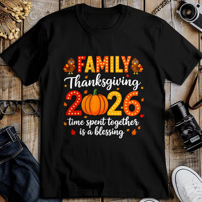 Best Thanksgiving Family Shirt , Funny Thanksgiving UnisexT-Shirt/Hoodie/Sweatshirt HLT00 - Family Thanksgiving 2026 Thanksgiving Crew Turkey Matching T-Shirt (3)