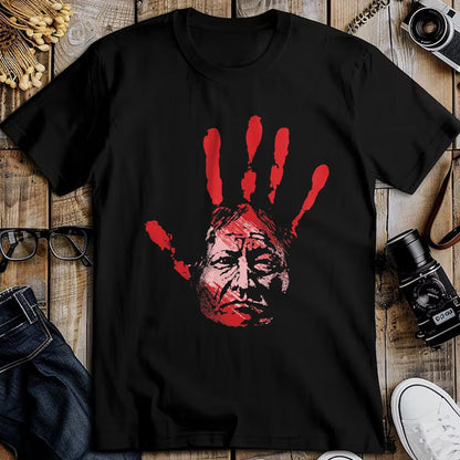 Native American T-Shirts, Vintage Native American Unisex T-Shirt/Hoodie/Sweatshirt HLT00 - Native American Indigenous Red Hand Indian Blood Themed (3)