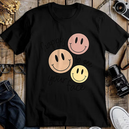 Best Student Shirt, Funny Back To School UnisexT-Shirt/Hoodie/Sweatshirt HLT00 - Happy to See Your Face Smile Back to School Teacher Kids T-Shirt