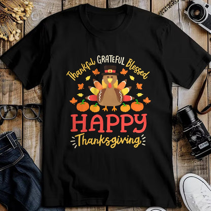 Best Thanksgiving Family Shirt , Funny Thanksgiving UnisexT-Shirt/Hoodie/Sweatshirt HLT00 - Thankful Grateful Blessed Happy Thanksgiving Turkey Gobble T-Shirt