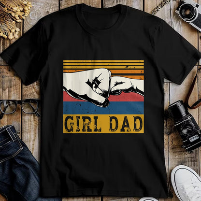 Gift for Dad Shirt, Funny Dad Unisex T-Shirt/Hoodie/Sweatshirt HLT00 – Girl Dad Men Father of Girls Fathers Day Vintage T-Shirt