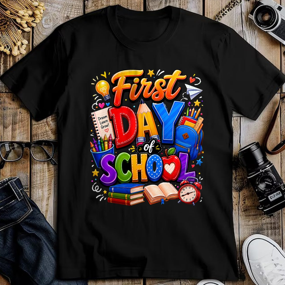 Best Student Shirt, Funny Back To School UnisexT-Shirt/Hoodie/Sweatshirt HLT00 - First Day of School Teacher Back to School Girls Boys T-Shirt
