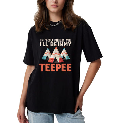 Native American T-Shirts, Vintage Native American Unisex T-Shirt/Hoodie/Sweatshirt HLT00 - Vintage Native American Teepee Indian