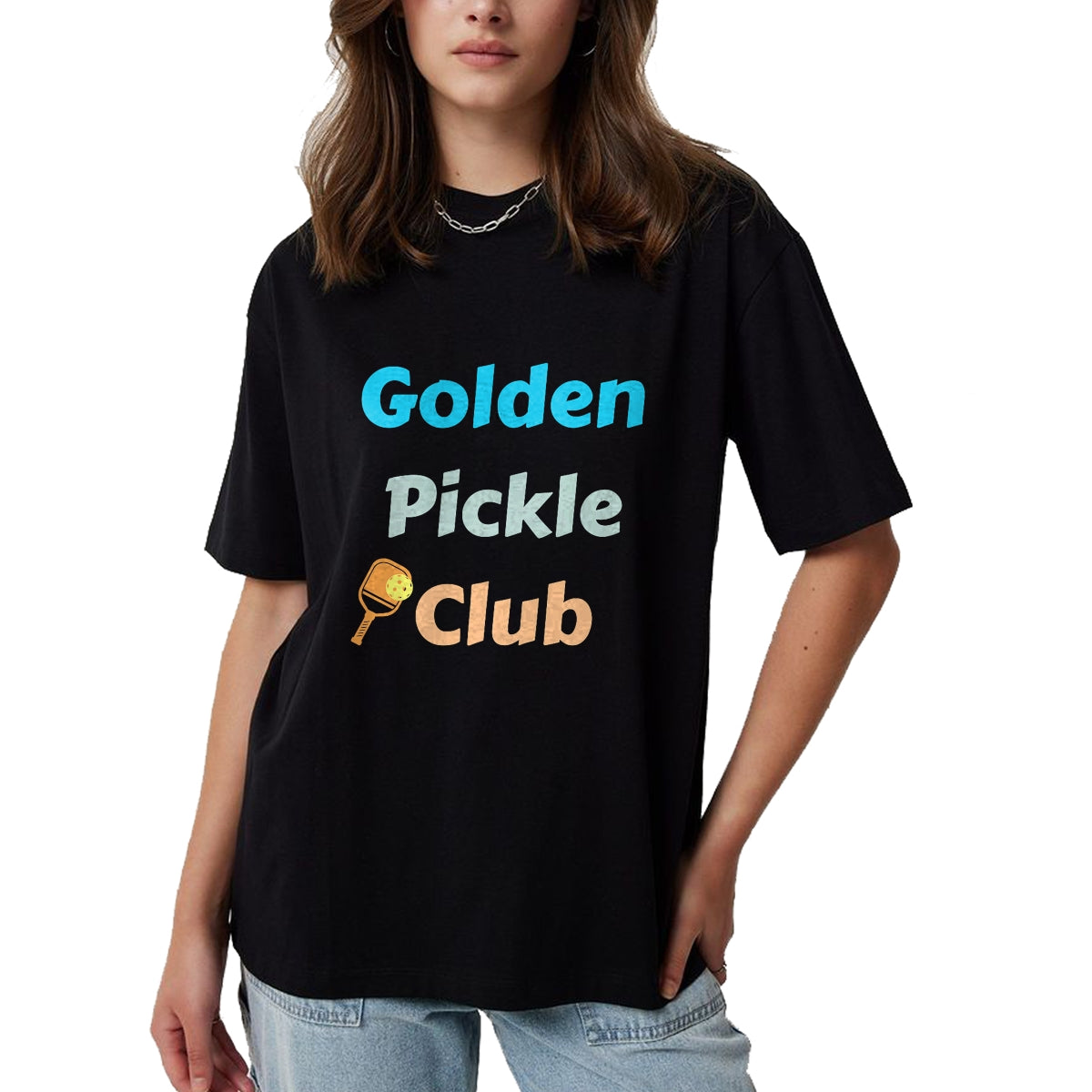Funny Pickleball Shirt, Pickleball Lover Unisex T-Shirt/Hoodie/Sweatshirt HLT00 - Golden Pickle Club Funny Pickleball Paddle Ball Player T-Shirt