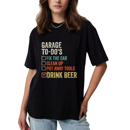 Best Mechanic Life Shirt, Funny Mechanic UnisexT-Shirt/Hoodie/Sweatshirt HLT00 - I'll Be in The Garage T-Shirt, Men, Black, 3X-Large