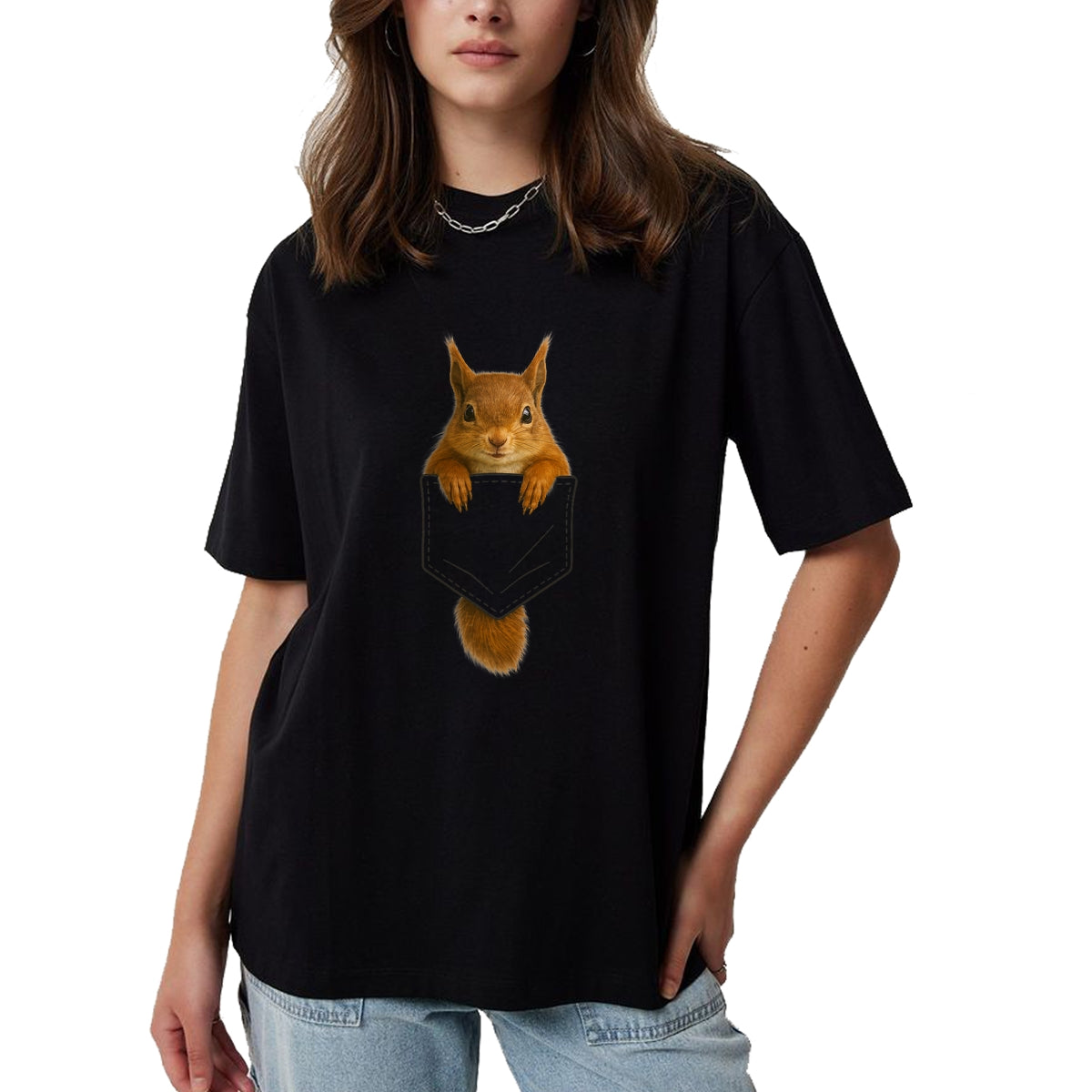 Best Thanksgiving Family Shirt , Funny Thanksgiving UnisexT-Shirt/Hoodie/Sweatshirt HLT00 - Cute Squirrel Pocket Funny Gifts for Men Women Teen Kid T-Shirt