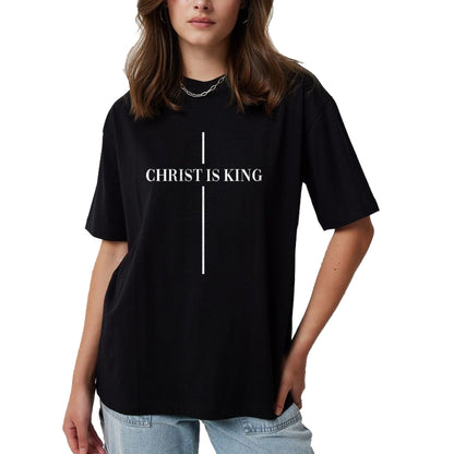 Christian Tee, Christian Faith Unisex T-Shirt/Hoodie/Sweatshirt HLT00 - Christian Christianity Christ Is King Jesus Christ Catholic T-Shirt