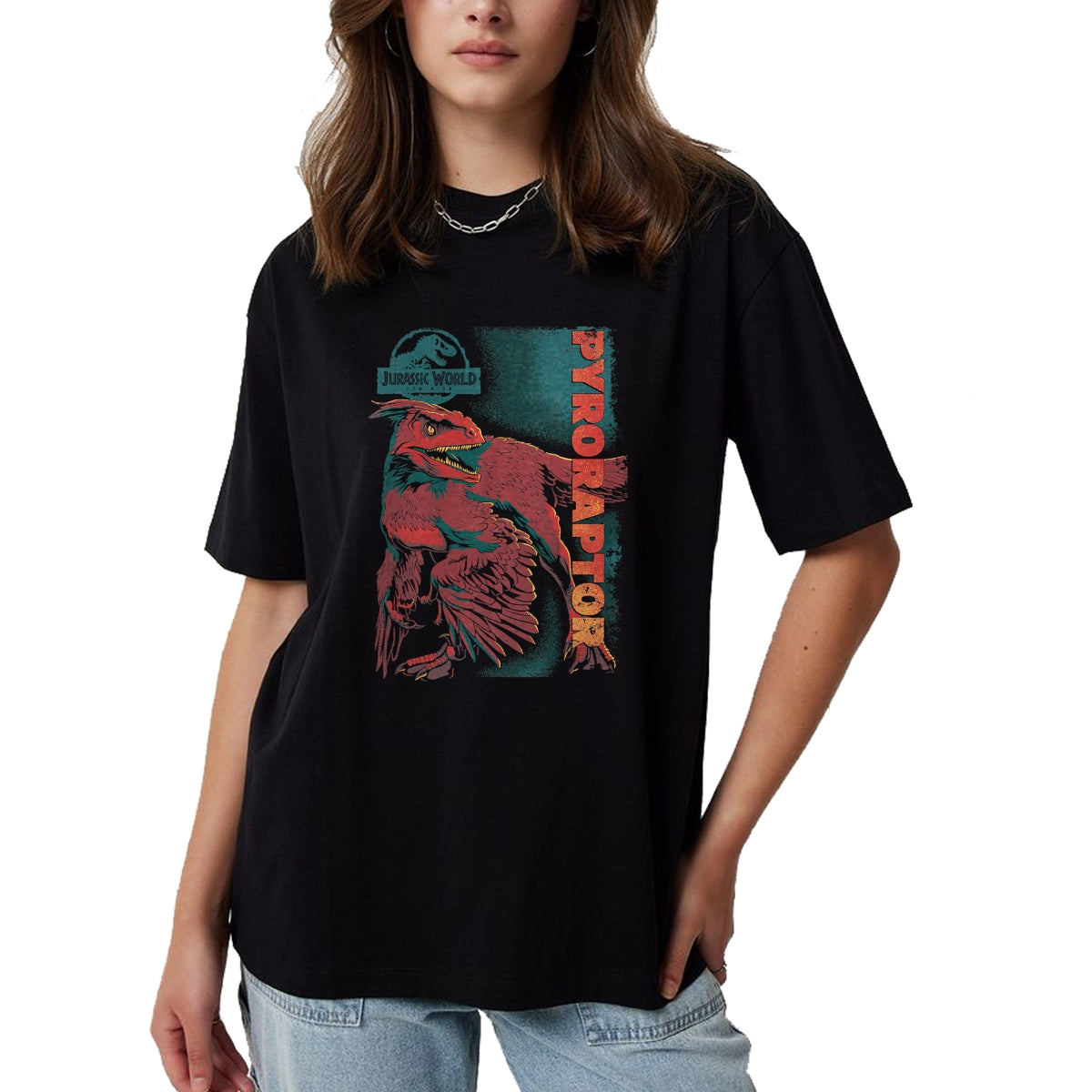 Best Dinosaur Lover Shirt, Funny Dinosaur UnisexT-Shirt/Hoodie/Sweatshirt HLT00 - Jurassic World Dominion Pyroraptor Poster T-Shirt Small