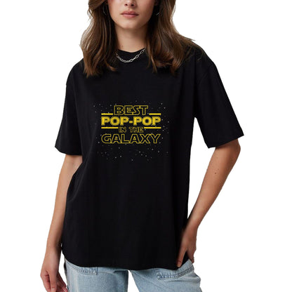 Best Grandpa Shirt, Proud Grandpa Unisex T-Shirt/Hoodie/Sweatshirt HLT00 - Grandpa Pop-Pop Shirt Gift, Best Pop-Pop in the Galaxy T-Shirt