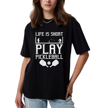 Funny Pickleball Shirt, Pickleball Lover Unisex T-Shirt/Hoodie/Sweatshirt HLT00 - Pickleball Art For Men Women Pickle Ball Player Pickleball T-Shirt