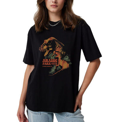Best Dinosaur Lover Shirt, Funny Dinosaur UnisexT-Shirt/Hoodie/Sweatshirt HLT00 - Jurassic Park T-Rex Raptor Vintage Colors Graphic T-Shirt Tee for Men Women