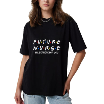 Funny Nurse Shirt, Nurse Unisex T-Shirt/Hoodie/Sweatshirt HLT00 - Future Nurse Funny Nursing Student Nurse School In Progress T-Shirt