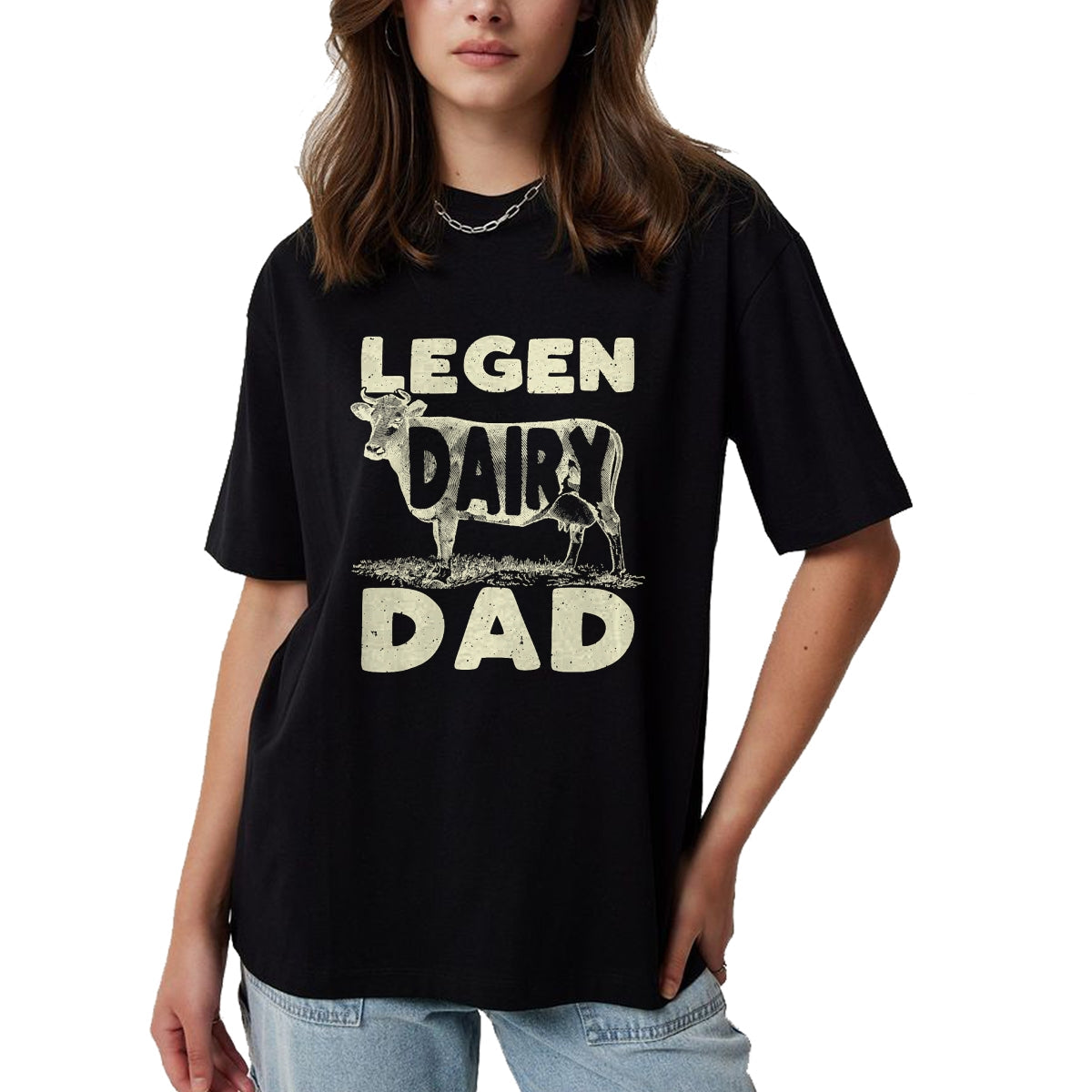Best Farmer Life Shirt, Funny Farmer UnisexT-Shirt/Hoodie/Sweatshirt HLT00 - Legen Dairy Dad Cow Farmer Father's Day T-Shirt for Men T-Shirt