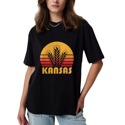 Best Farmer Life Shirt, Funny Farmer UnisexT-Shirt/Hoodie/Sweatshirt HLT00 - Retro Kansas Wheat Shirt, Vintage Grain Farming Tee Gift T-Shirt