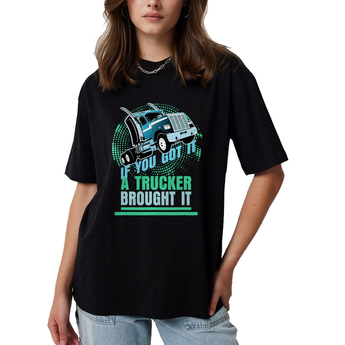 Best Truck Driver Life Shirt, Funny Trucker UnisexT-Shirt/Hoodie/Sweatshirt HLT00 - Truck Driver  Funny Trucker Souvenir for Truck Drivers T-Shirt