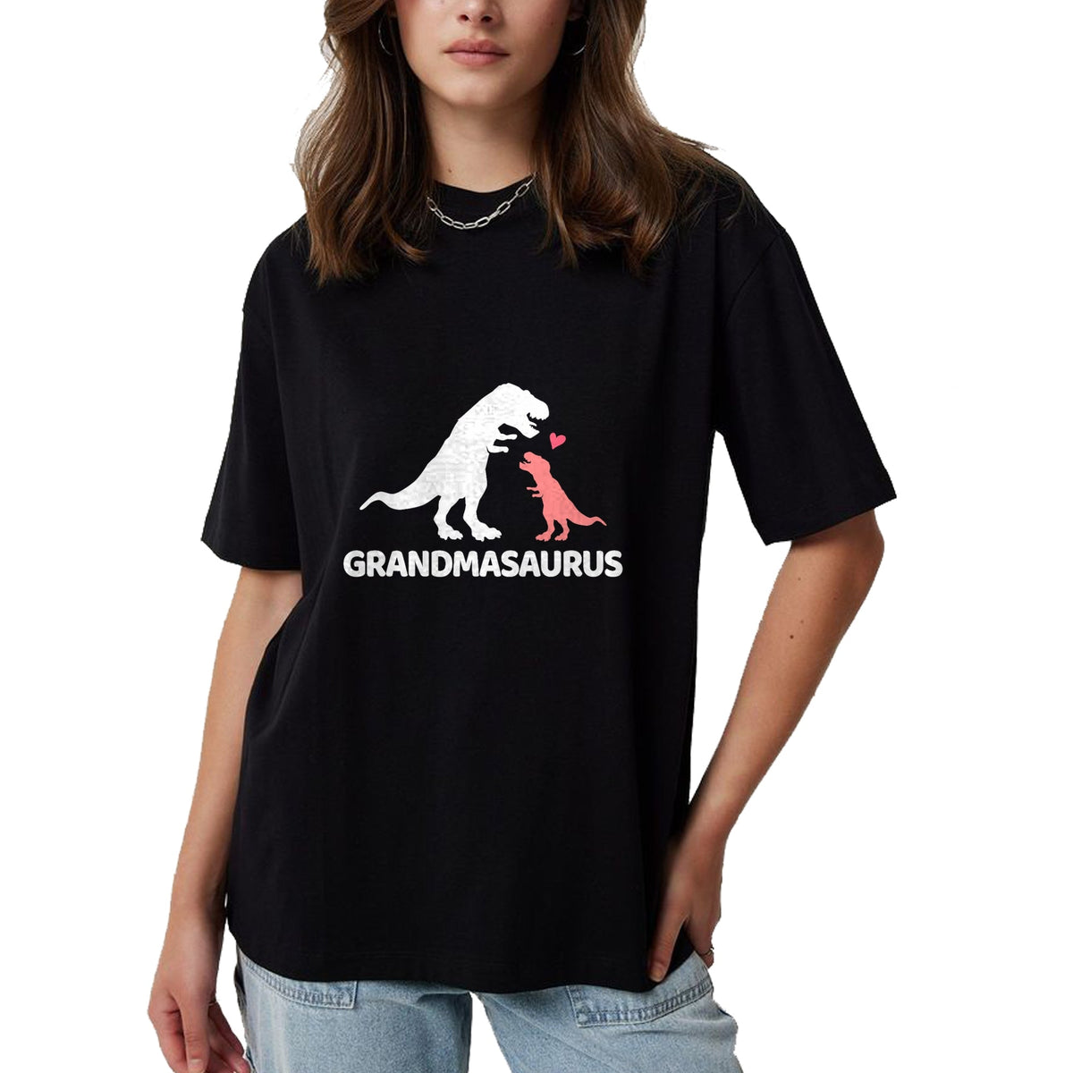 Best Grandma Shirt, Proud Grandma Unisex T-Shirt/Hoodie/Sweatshirt HLT00 - Grandmasaurus grandma dinosaur T-Shirt