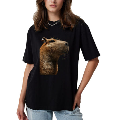 Cute Capybara Shirt, Funny Capybara Unisex T-Shirt/Hoodie/Sweatshirt HLT00 - Capybara Long Sleeve T-Shirt (7)