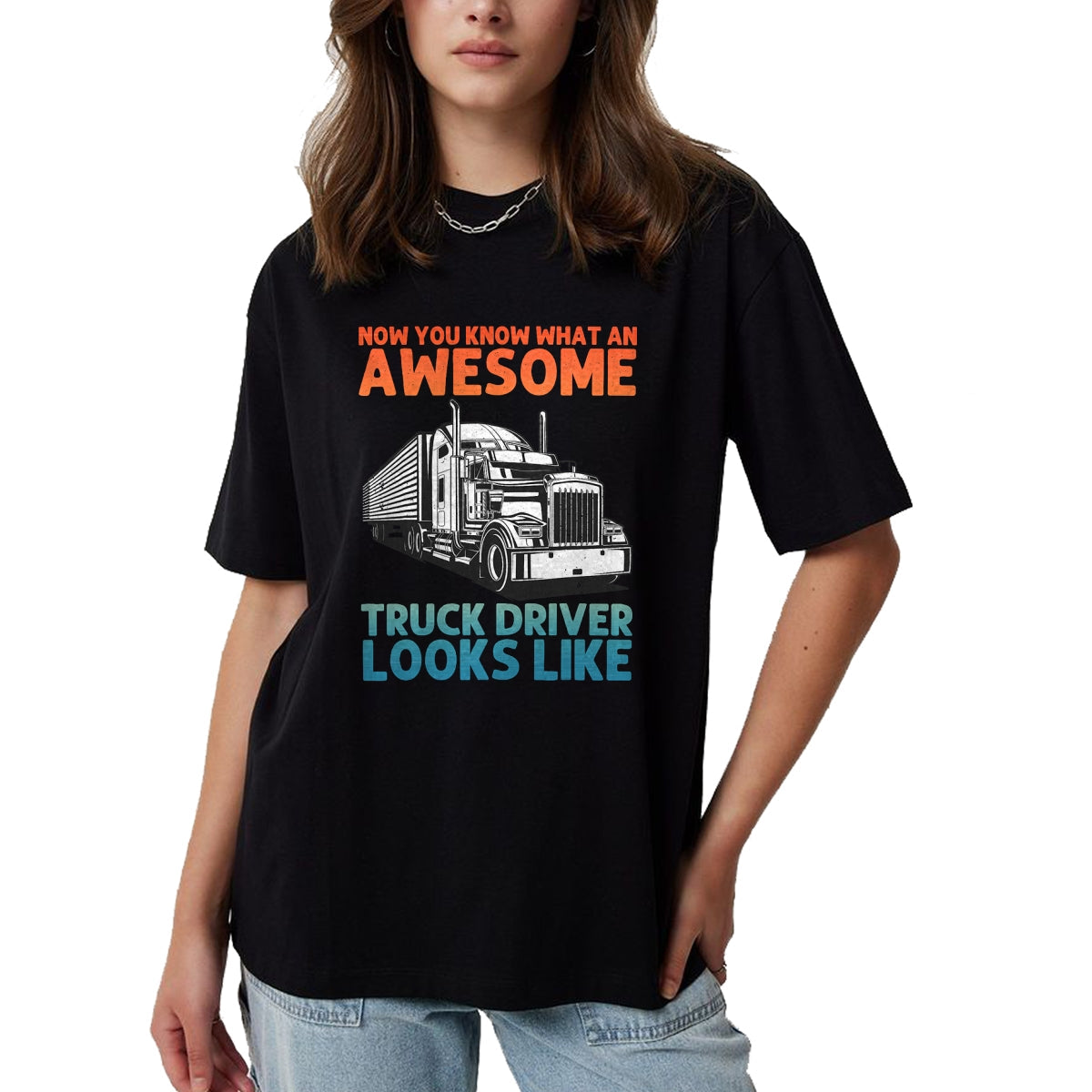 Best Truck Driver Life Shirt, Funny Trucker UnisexT-Shirt/Hoodie/Sweatshirt HLT00 - Truck Driver Art for Men Women Truck Driver Trucking Trucker T-Shirt