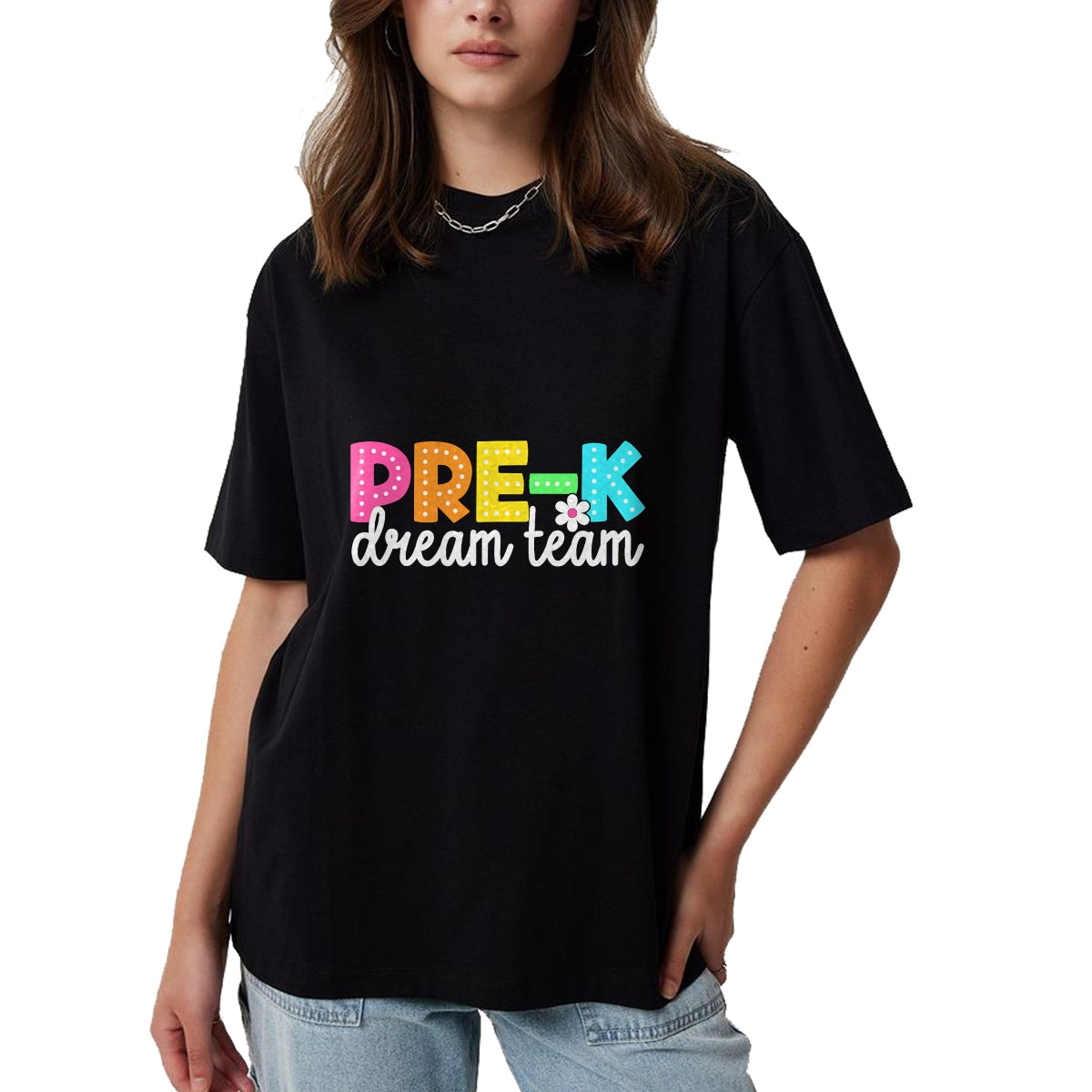 Best Student Shirt, Funny Back To School UnisexT-Shirt/Hoodie/Sweatshirt HLT00 - Pre-k Dream Team Back to School Teachers Students T-Shirt