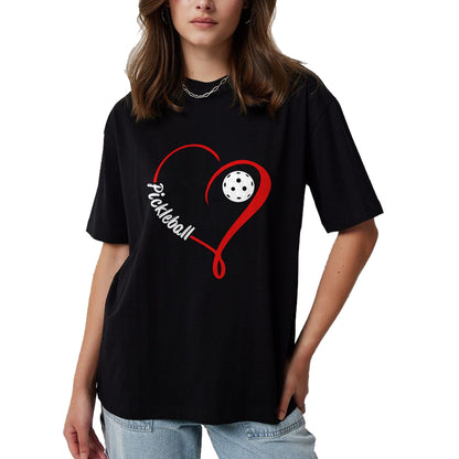 Funny Pickleball Shirt, Pickleball Lover Unisex T-Shirt/Hoodie/Sweatshirt HLT00 - Love Pickleball Long Sleeve T-Shirt