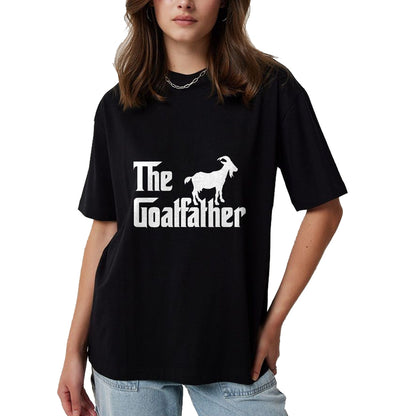 Best Farmer Life Shirt, Funny Farmer UnisexT-Shirt/Hoodie/Sweatshirt HLT00 - The Goatfather Funny Goat Father Lover T-Shirt Gift T-Shirt