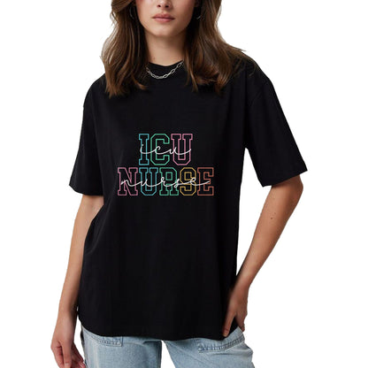 Funny Nurse Shirt, Nurse Unisex T-Shirt/Hoodie/Sweatshirt HLT00 - Icu Nurse Icu Nursing Icu Critical Care Men Women ICU Nurse T-Shirt