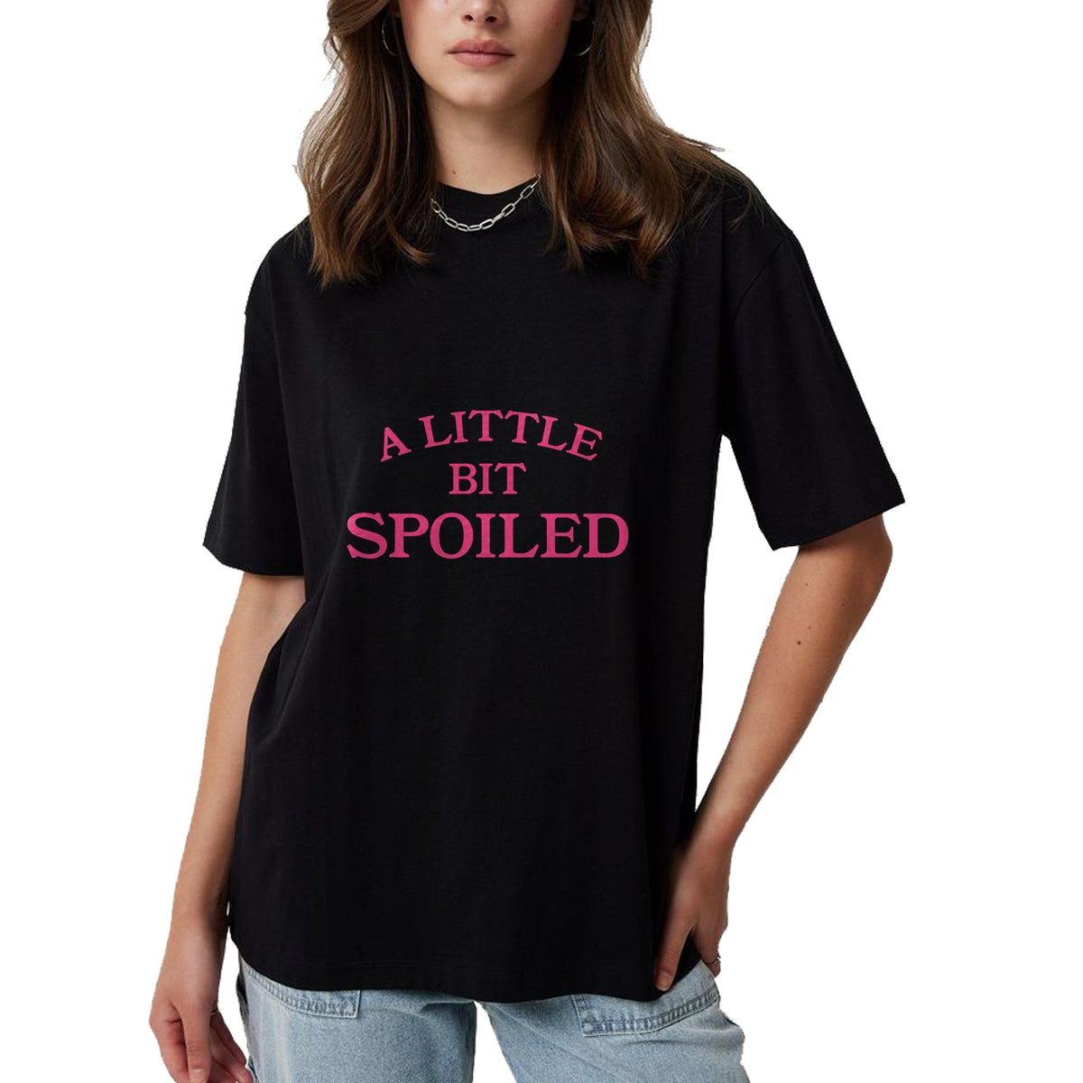 Best Wife Shirt, Wife and Husband Unisex T-Shirt/Hoodie/Sweatshirt HLT00 - A little bit spoiled T-Shirt
