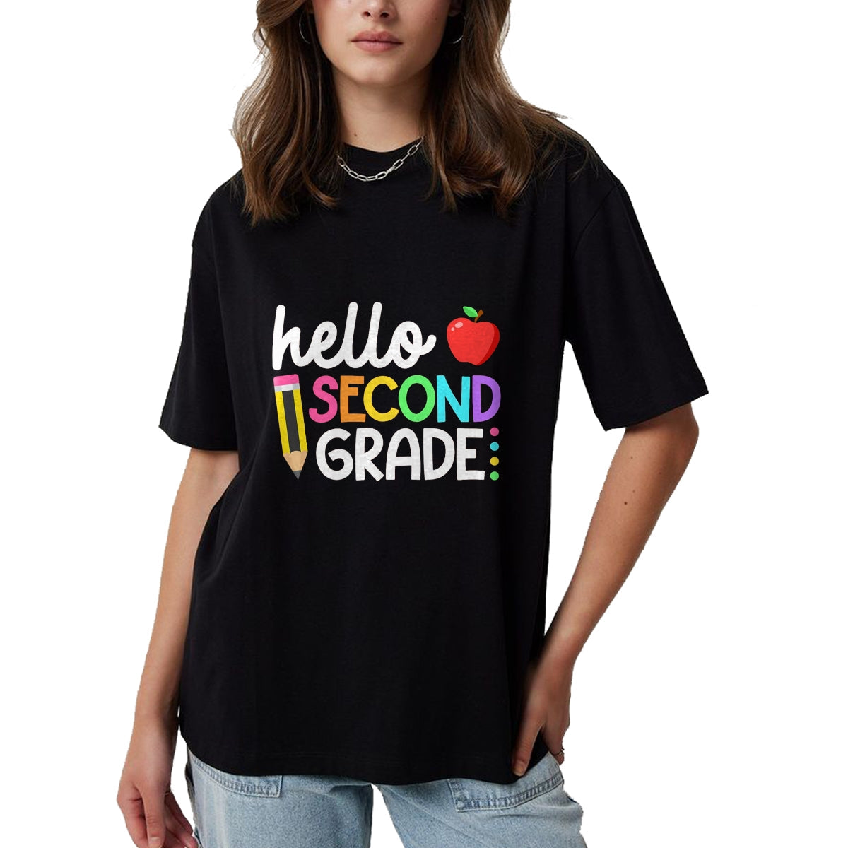 Best Student Shirt, Funny Back To School UnisexT-Shirt/Hoodie/Sweatshirt HLT00 - Hello Second Grade Team 2nd Grade Back to School Teacher Kid T-Shirt