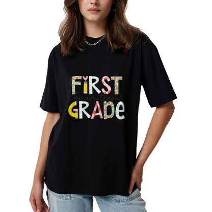 Best Student Shirt, Funny Back To School UnisexT-Shirt/Hoodie/Sweatshirt HLT00 - First Grade Dream Team Back to School 1st Grade Teacher T-Shirt (2)