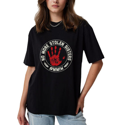 Native American T-Shirts, Vintage Native American Unisex T-Shirt/Hoodie/Sweatshirt HLT00 - No More Stolen Sisters MMIW Missing Murdered Indigenous Girl