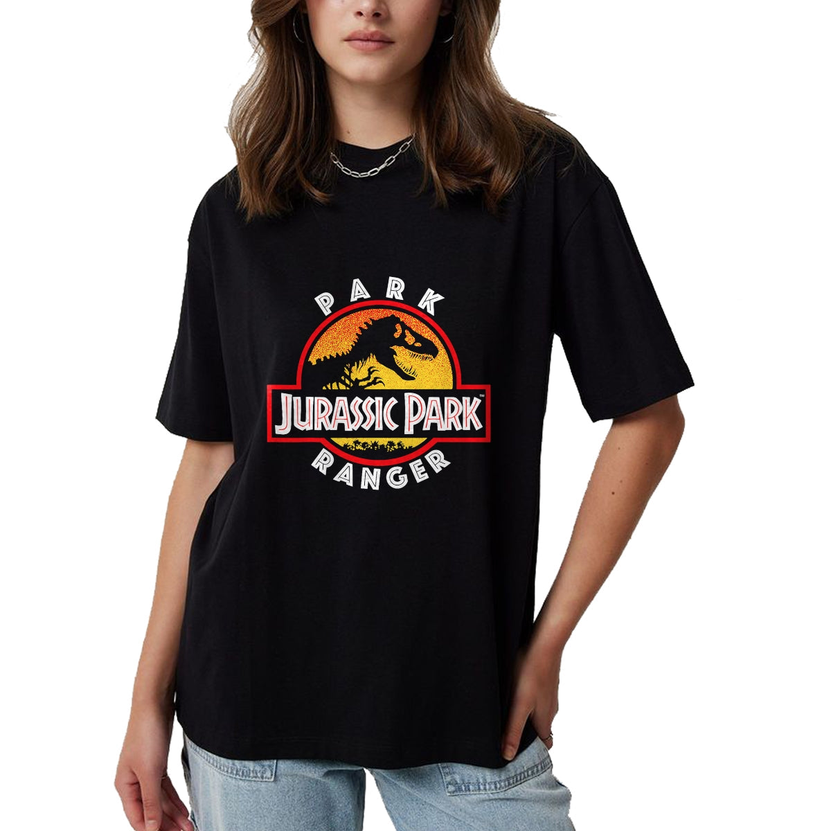 Best Dinosaur Lover Shirt, Funny Dinosaur UnisexT-Shirt/Hoodie/Sweatshirt HLT00 - Jurassic Park Circle Park Ranger T-Shirt Small