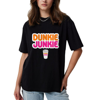 Best Thanksgiving Family Shirt , Funny Thanksgiving UnisexT-Shirt/Hoodie/Sweatshirt HLT00 - Funny Dunkie Junkie Coffee Love Funny Coffee Saying T-Shirt