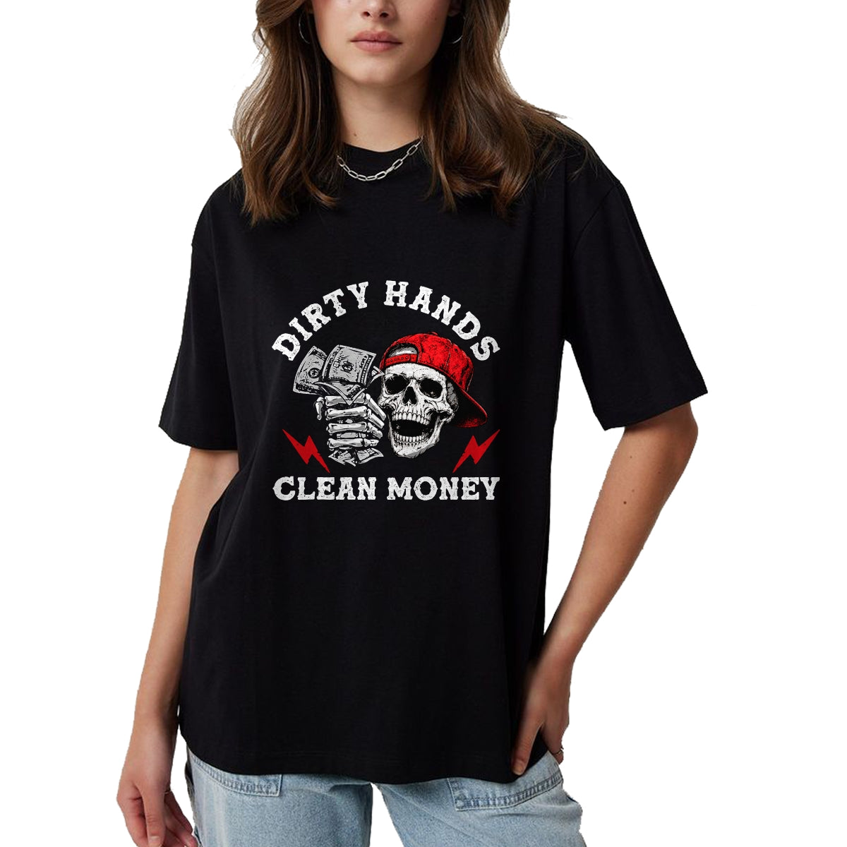 Best Mechanic Life Shirt, Funny Mechanic UnisexT-Shirt/Hoodie/Sweatshirt HLT00 - Mechanic Dirty Hands Clean Car Money Automotive Men Women T-Shirt (1)