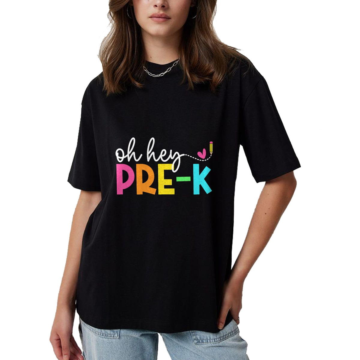 Best Student Shirt, Funny Back To School UnisexT-Shirt/Hoodie/Sweatshirt HLT00 - Oh Hey Pre-k Back to School Teachers Students T-Shirt