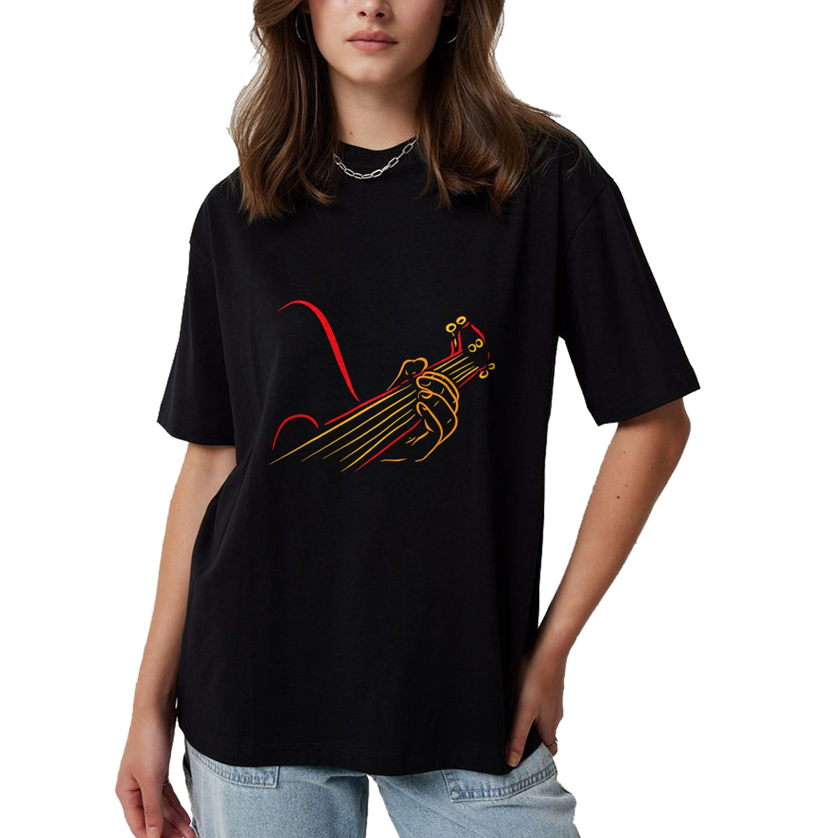 Guitar Lover Shirt, Funny Guitar UnisexT-Shirt/Hoodie/Sweatshirt HLT00 - Playing Guitar Guitarist Music Life Funny Gift T-Shirt