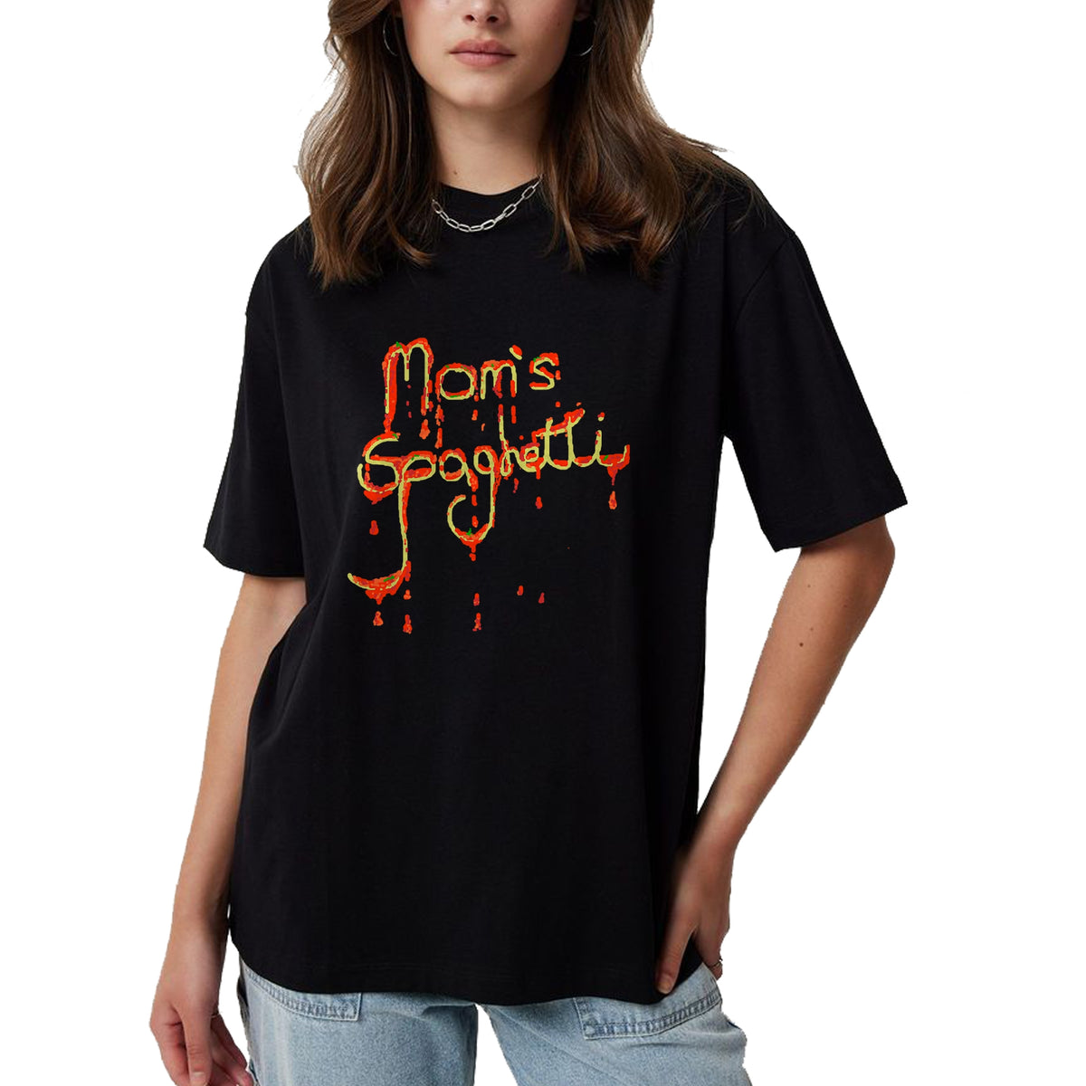 Gift for Mom Shirt, Funny Mom Unisex T-Shirt/Hoodie/Sweatshirt HLT00 - Moms Spaghetti Music T-Shirt