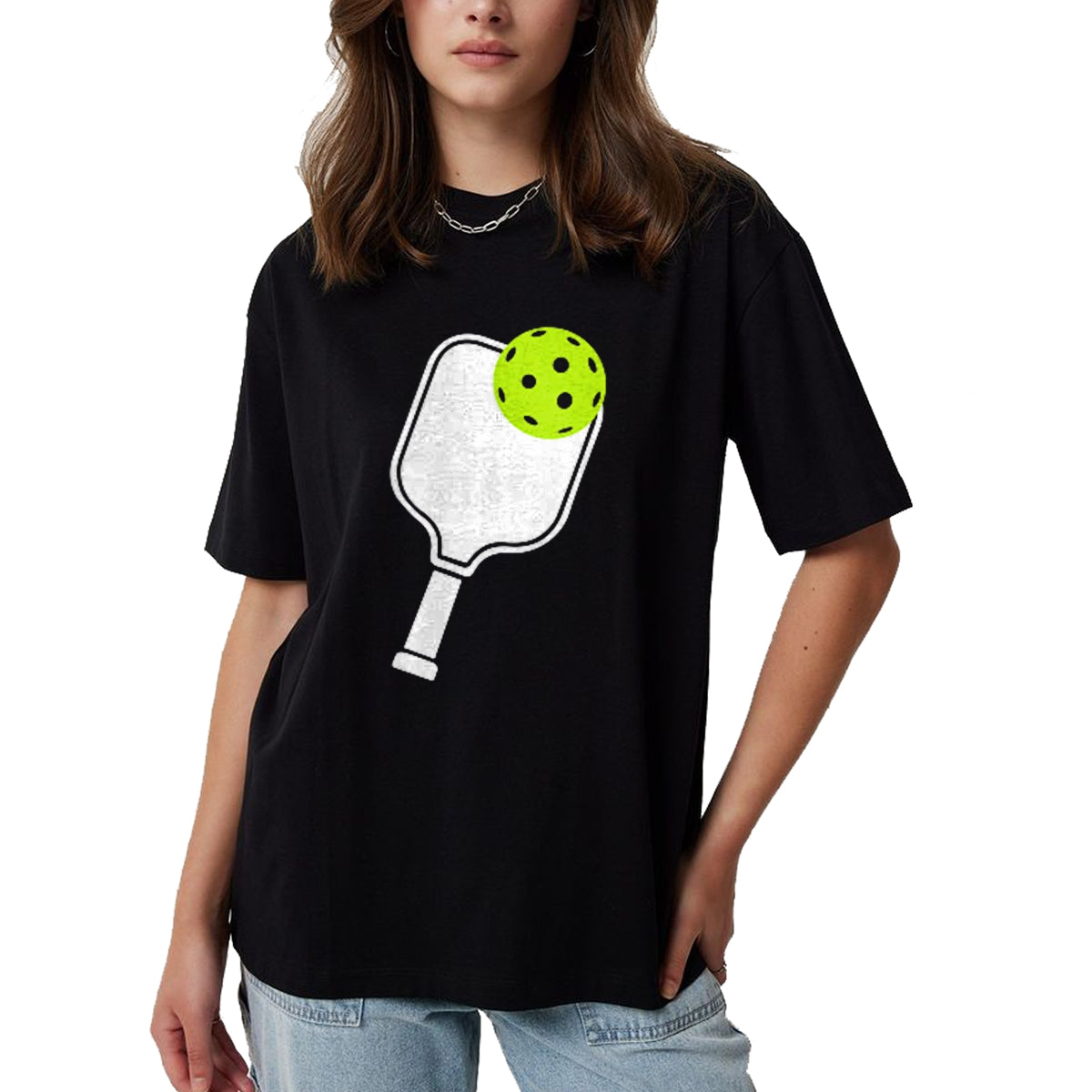 Funny Pickleball Shirt, Pickleball Lover Unisex T-Shirt/Hoodie/Sweatshirt HLT00 - Pickleball in Pocket T-Shirt