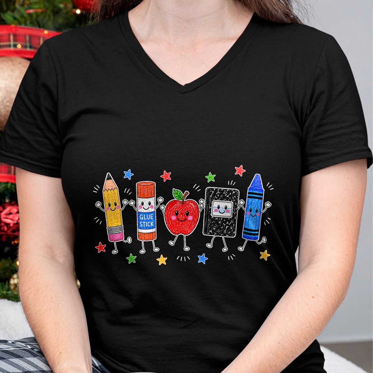Best Student Shirt, Funny Back To School UnisexT-Shirt/Hoodie/Sweatshirt HLT00 - Back to School Cute Pencil Crayon Apple Teacher Boy Girl Kid T-Shirt