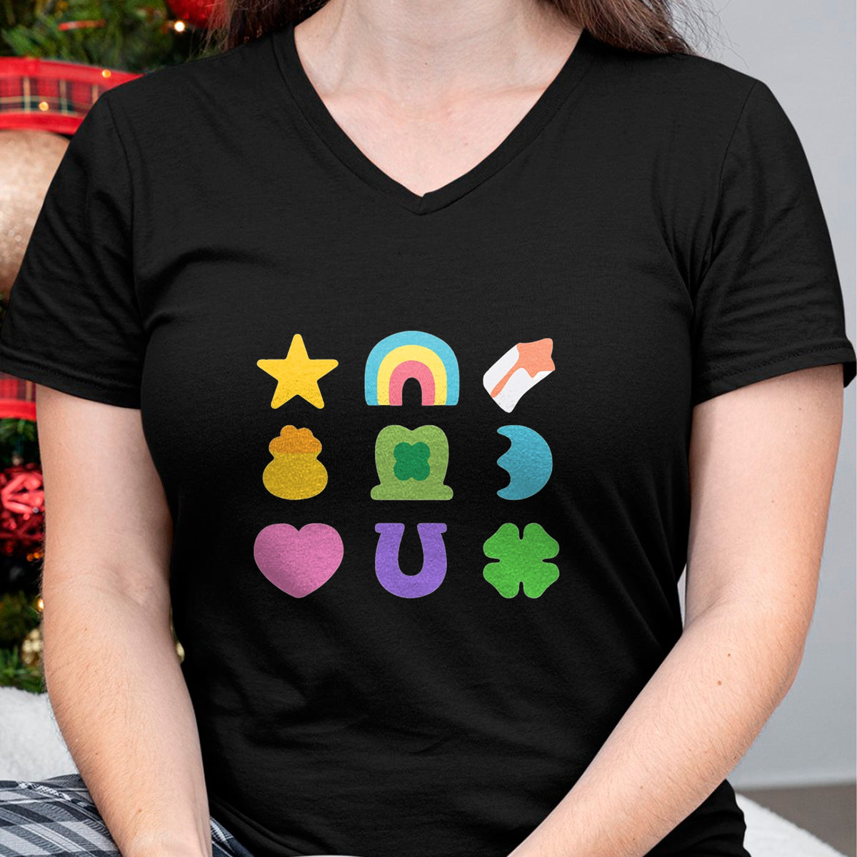 Gift for Mom Shirt, Funny Mom Unisex T-Shirt/Hoodie/Sweatshirt HLT00 - Lucky Cereal Marshmallow Shapes Magically Charms Delicious T-Shirt