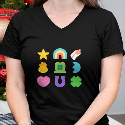 Gift for Mom Shirt, Funny Mom Unisex T-Shirt/Hoodie/Sweatshirt HLT00 - Lucky Cereal Marshmallow Shapes Magically Charms Delicious T-Shirt