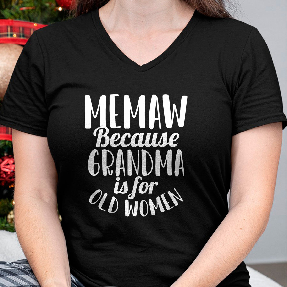 Best Grandma Shirt, Proud Grandma Unisex T-Shirt/Hoodie/Sweatshirt HLT00 - Memaw Because Grandma is for Old Women Funny Mothers Day T-Shirt (1)