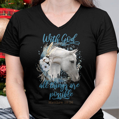 Best Horse Lover Shirt , Funny Horse UnisexT-Shirt/Hoodie/Sweatshirt HLT00 - Horse Flowers Horseback Riding Christian Horse Owner T-Shirt
