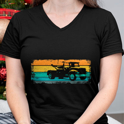 Best Truck Driver Life Shirt, Funny Trucker UnisexT-Shirt/Hoodie/Sweatshirt HLT00 - Retro Tow Truck Tow Truck - Vintage Towing Service T-Shirt