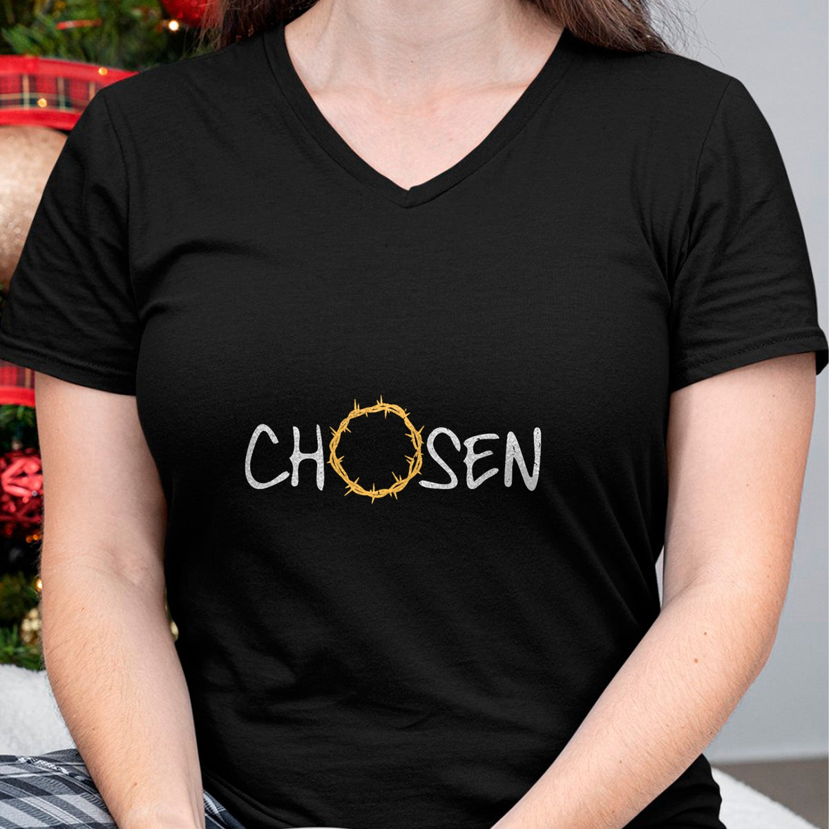 Christian Tee, Christian Faith Unisex T-Shirt/Hoodie/Sweatshirt HLT00 -  Chosen 1 Peter 29 Bible Verse Thorns Jesus Christ Christian T-Shirt
